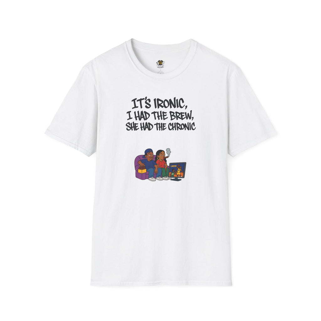 Brew & Chronic — Bars Collection Tee