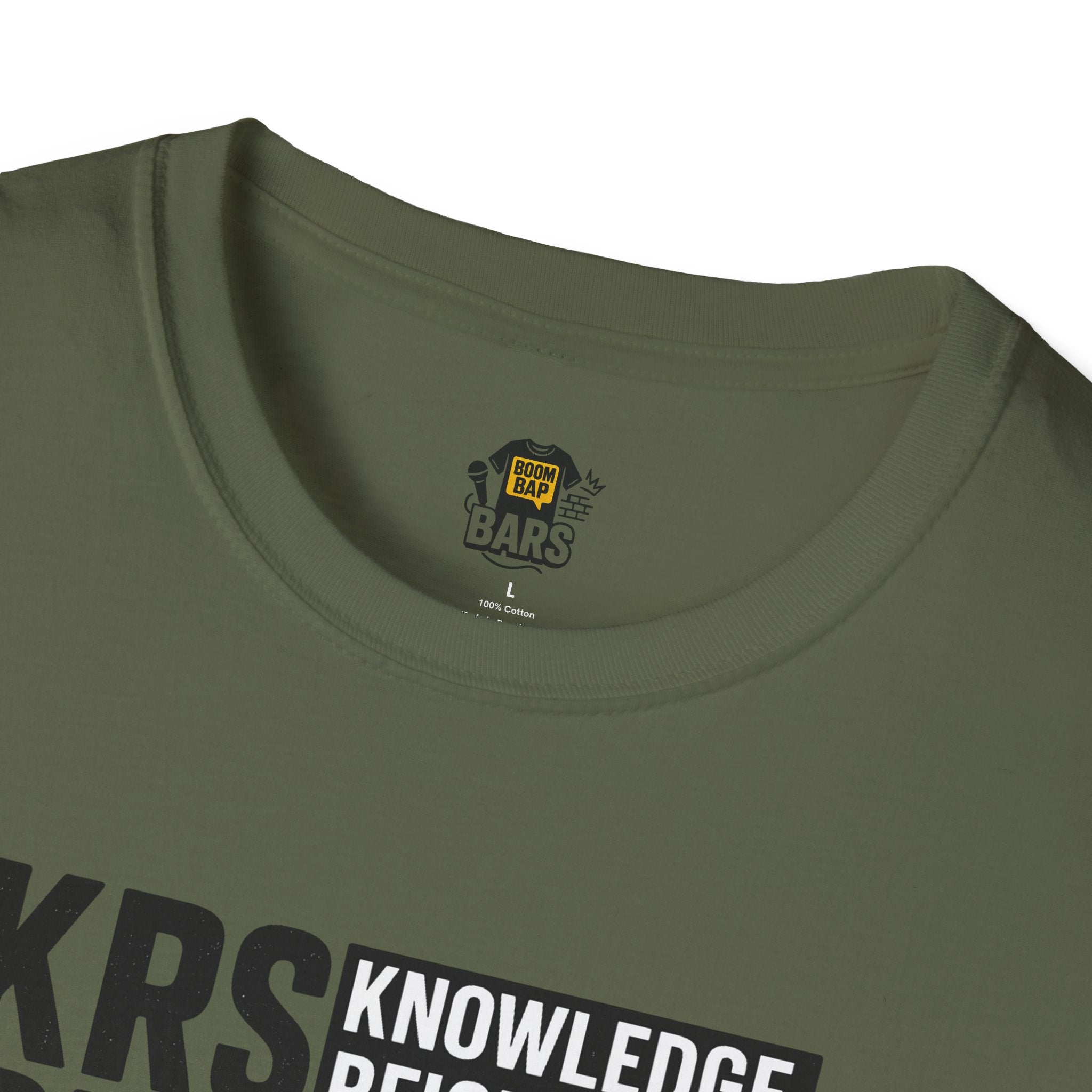 Knowledge Reigns Supreme — Bars Collection Tee