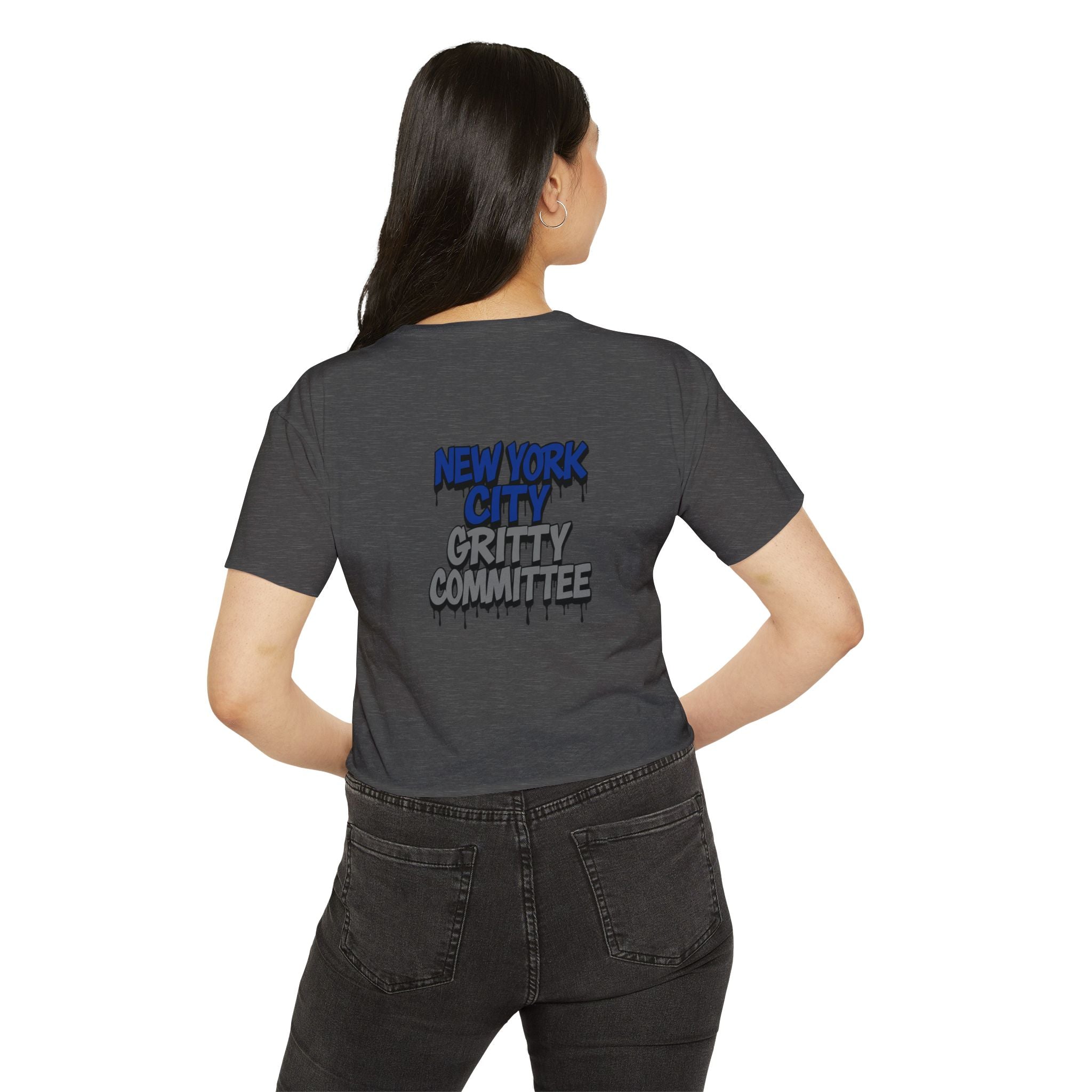 NYC Gritty Committee — Bars Collection Crop Tee