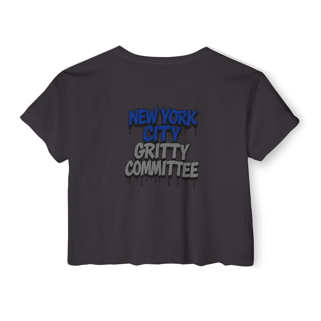 NYC Gritty Committee — Bars Collection Crop Tee