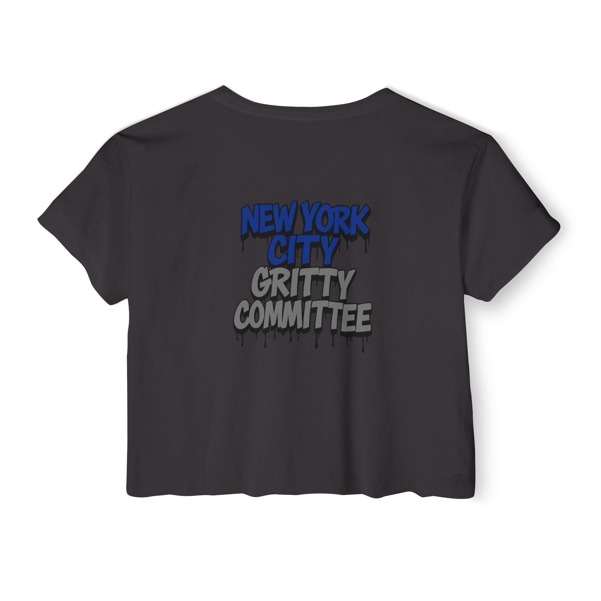 NYC Gritty Committee — Bars Collection Crop Tee