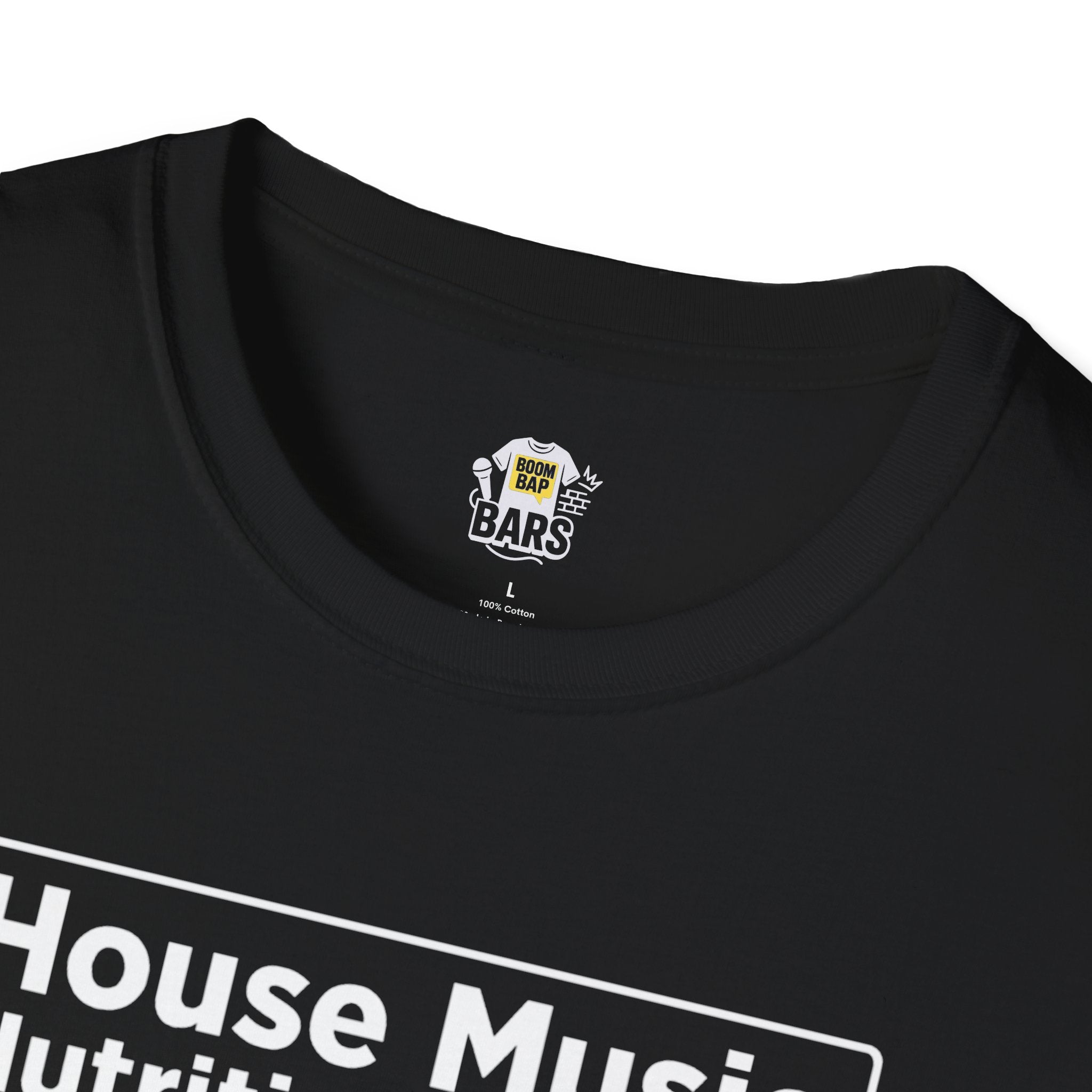 House Music Nutrition Facts — Main Stage Tee