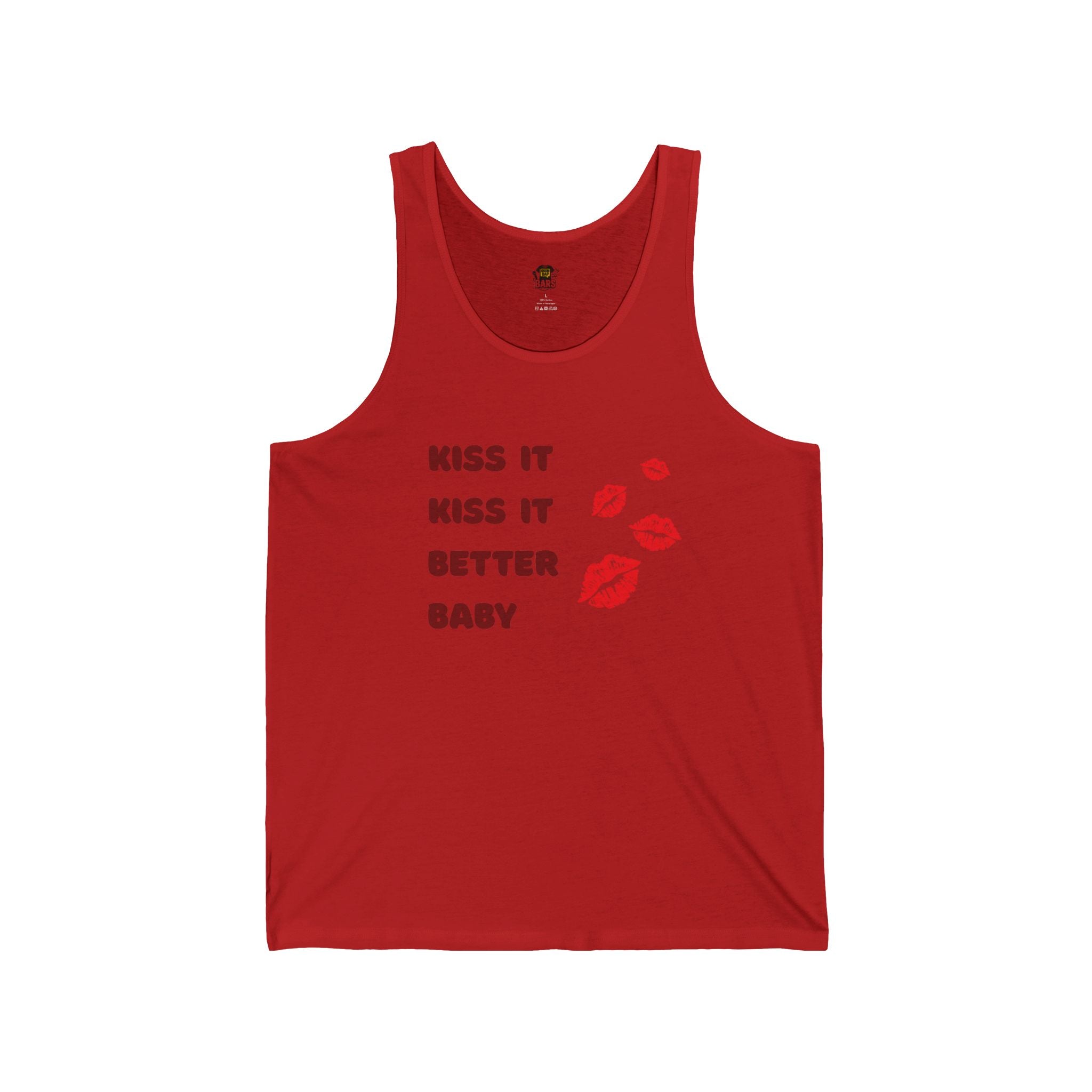 Kiss It Better — Bars Collection Women’s Tank