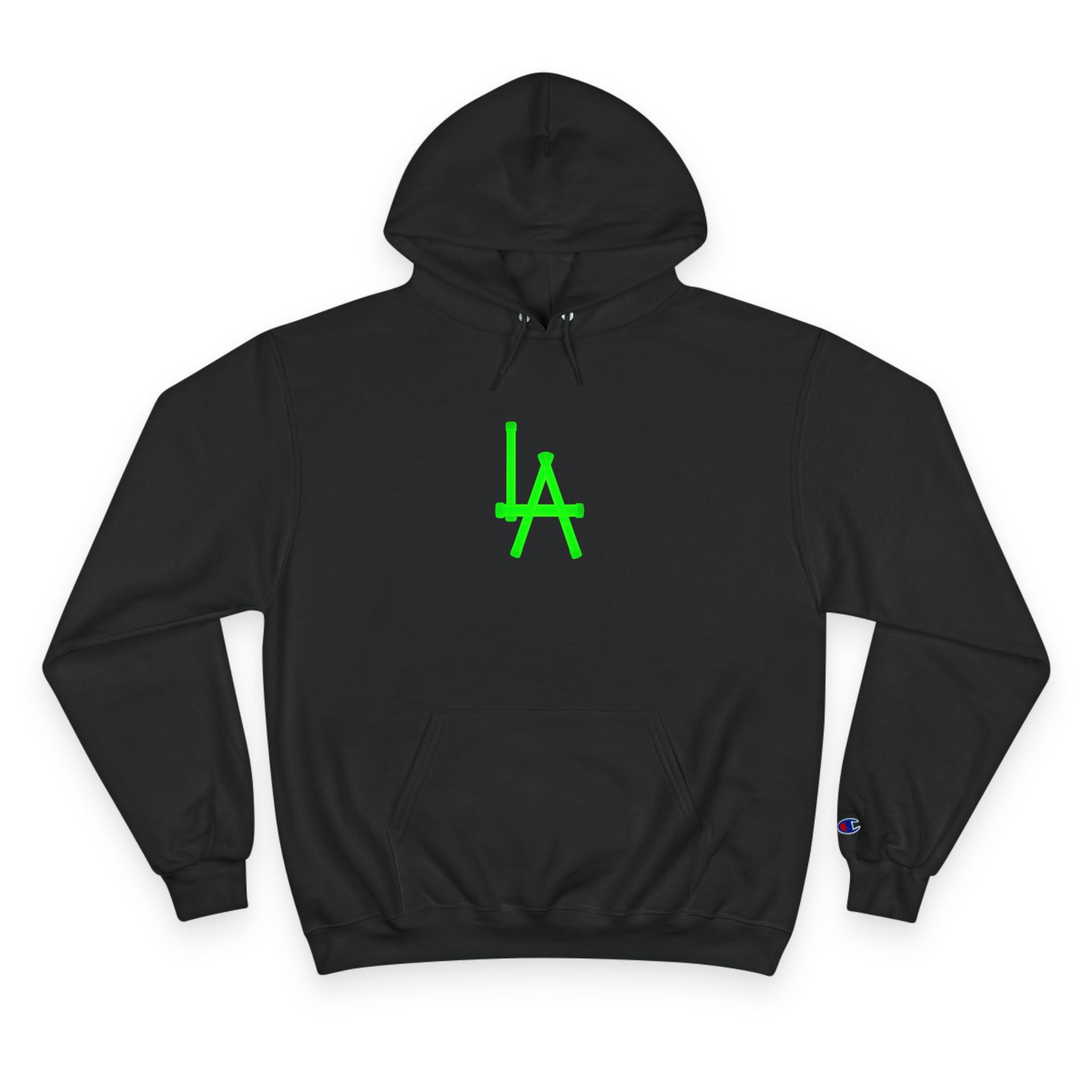 LA Neon Glow Champion Hoodie