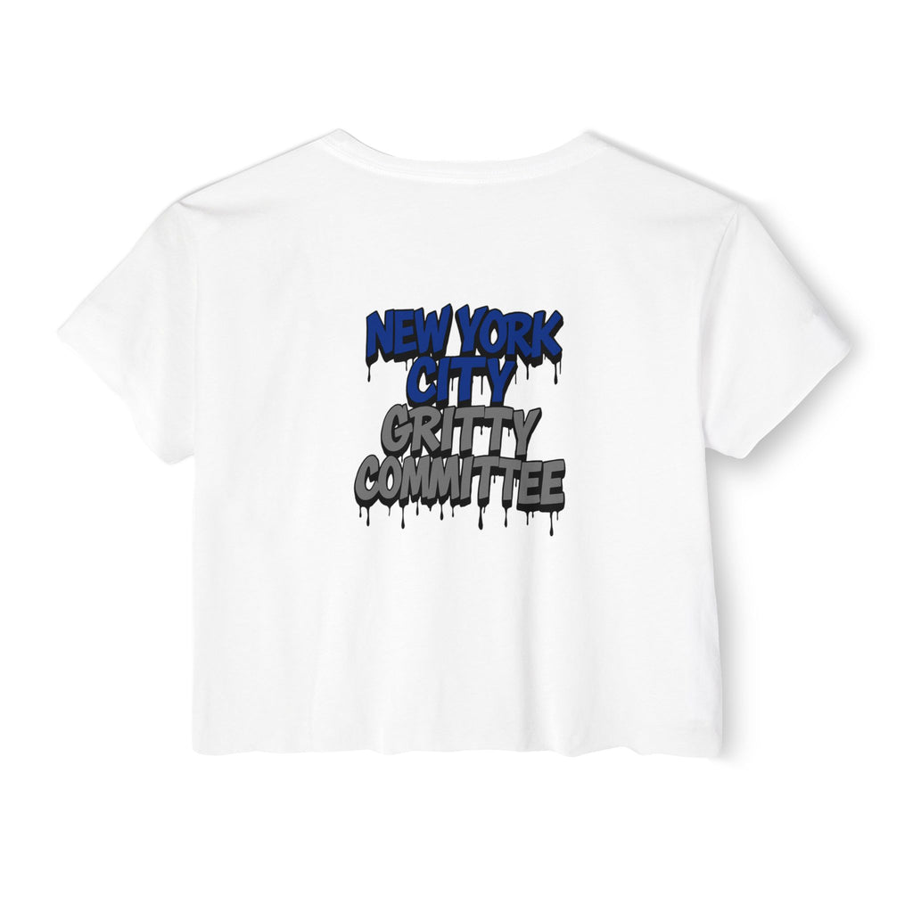 NYC Gritty Committee — Bars Collection Crop Tee