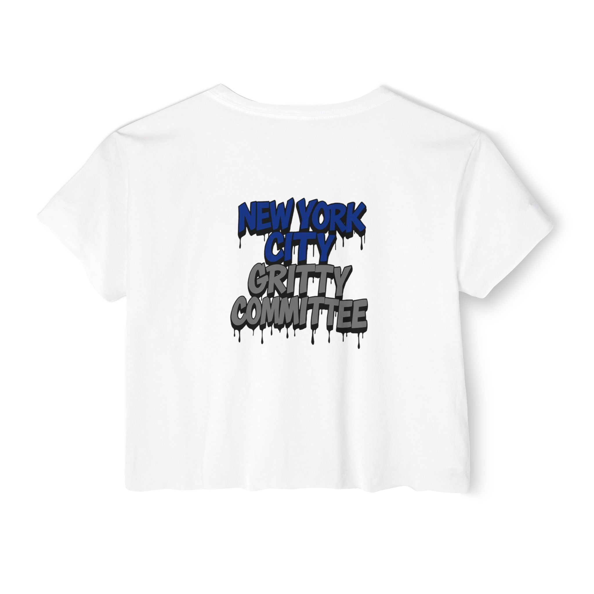 NYC Gritty Committee — Bars Collection Crop Tee