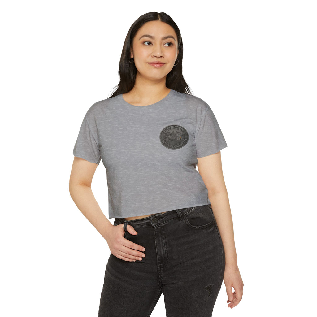 NYC Gritty Committee — Bars Collection Crop Tee