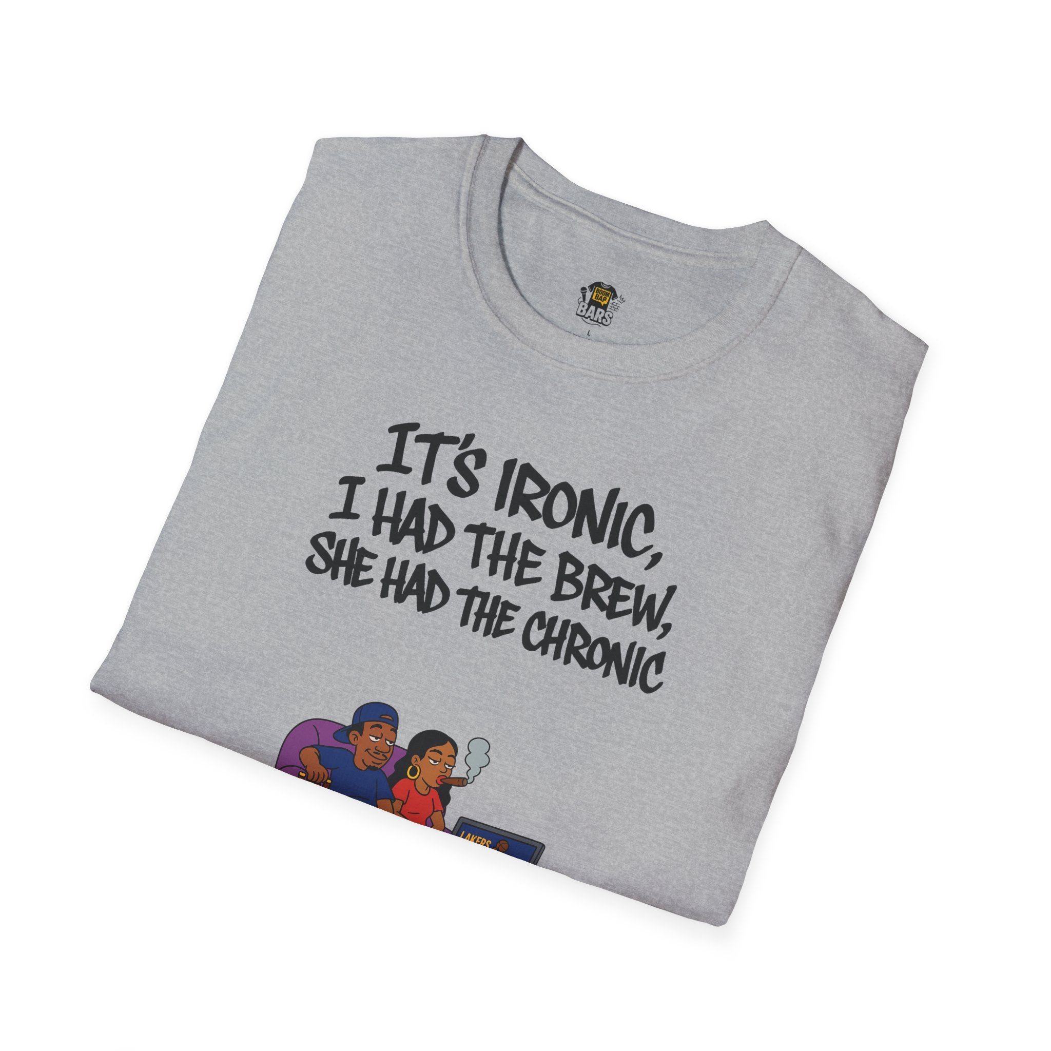 Brew & Chronic — Bars Collection Tee