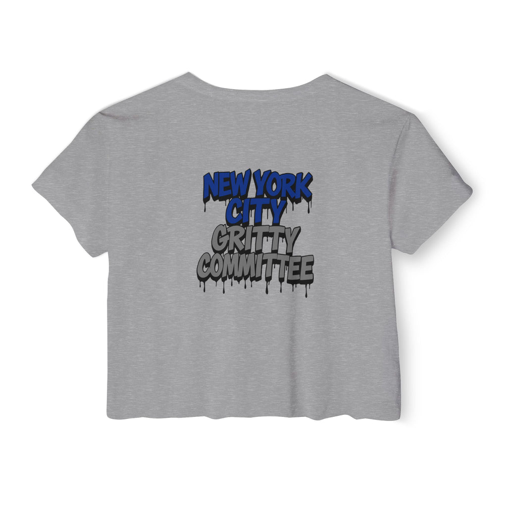 NYC Gritty Committee — Bars Collection Crop Tee