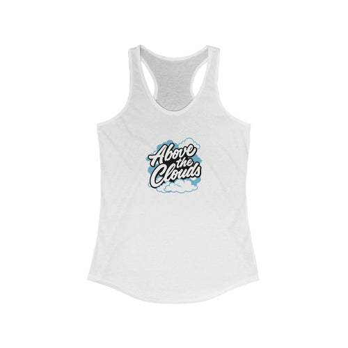 Above the Clouds Hip Hop Racerback Tank Top