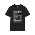 House Music Nutrition Facts — Main Stage Tee