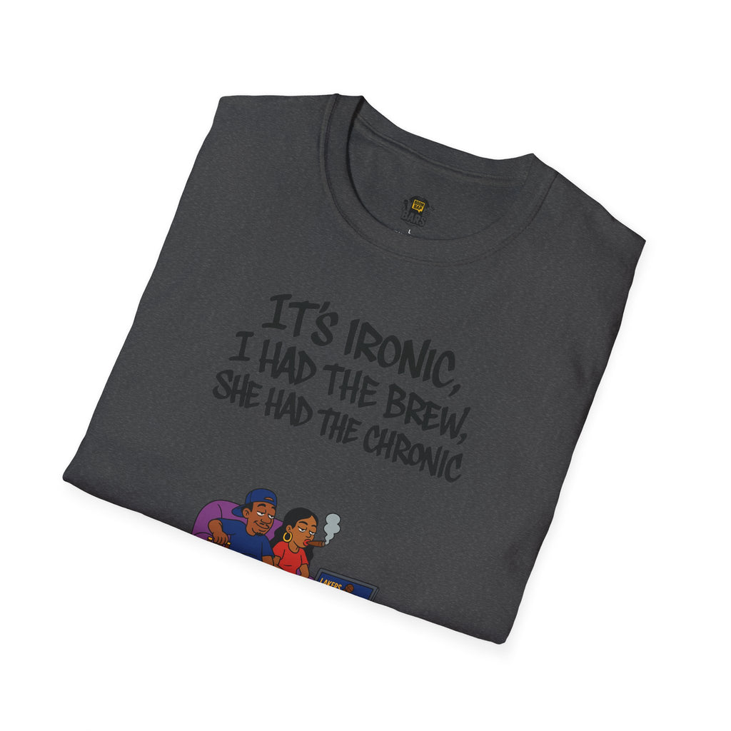 Brew & Chronic — Bars Collection Tee