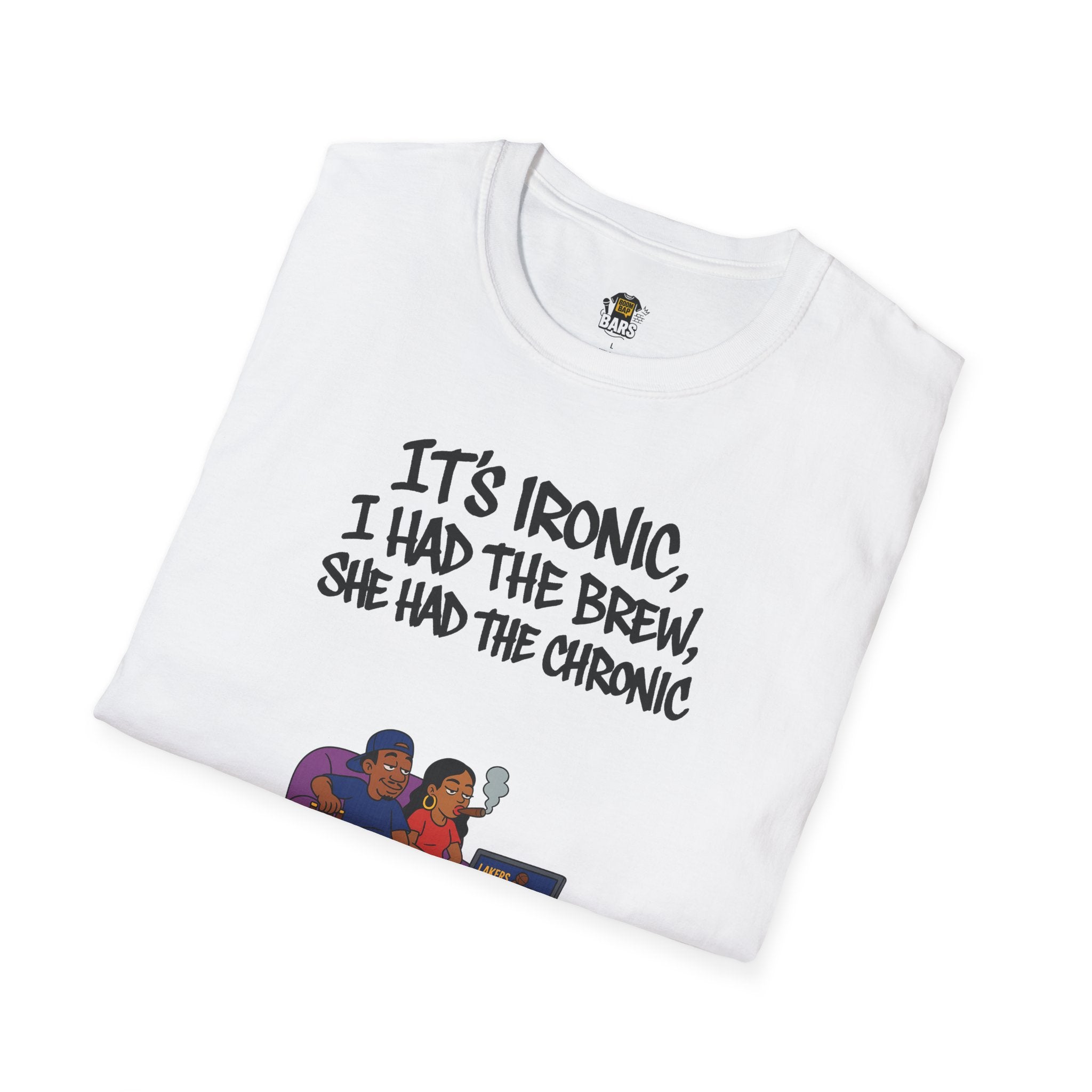 Brew & Chronic — Bars Collection Tee