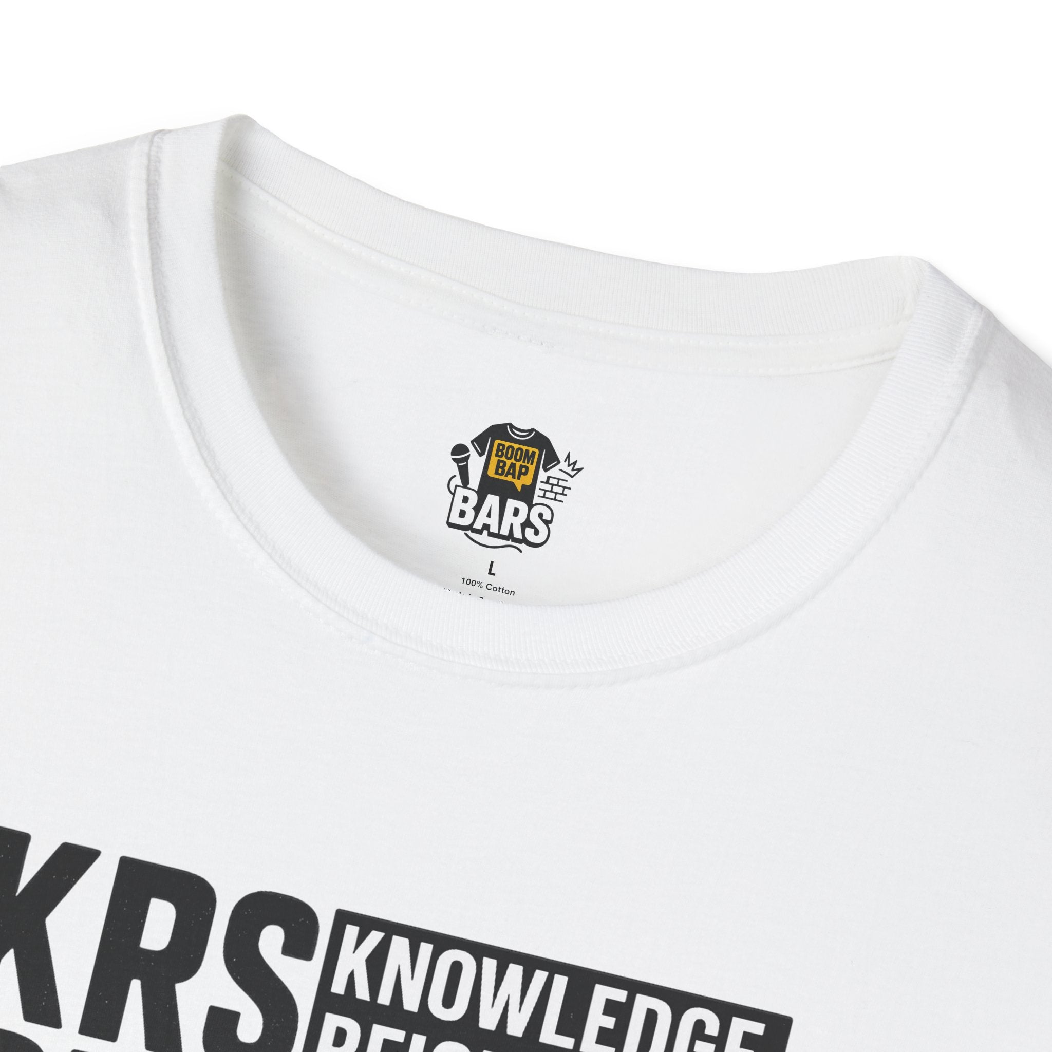 Knowledge Reigns Supreme — Bars Collection Tee